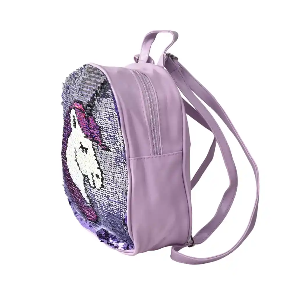 Maleta Pequeña Infantil Regalo Niña Lentejuelas Unicornio