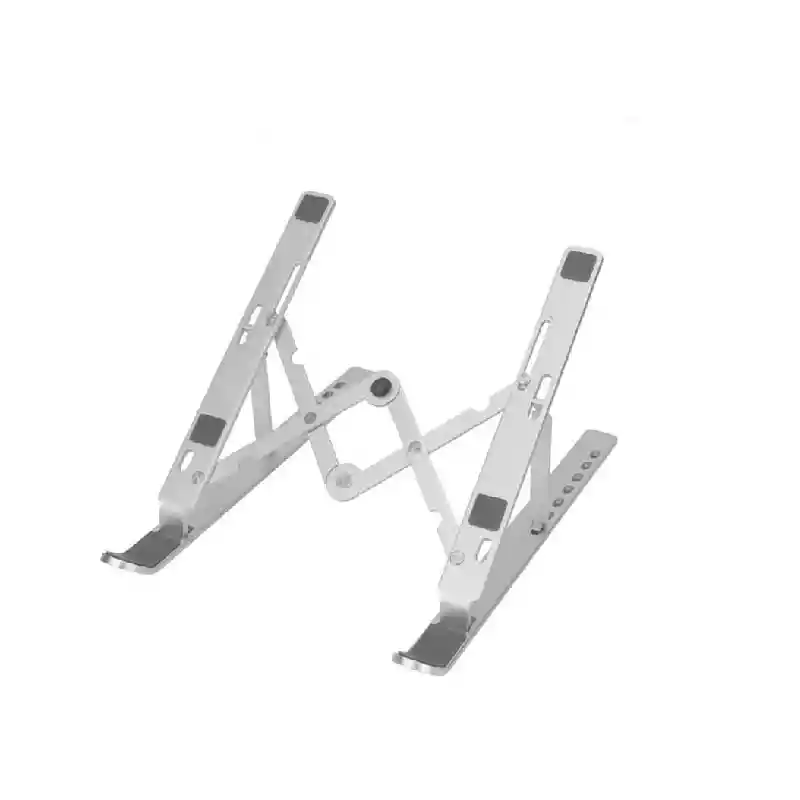Base Para Portatil Metalica Gris