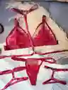 Conjunto Mallatex En Encaje Ropa Interior Lenceria