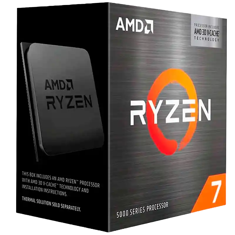 Procesador Amd Ryzen 7 5700x3d Am4 (3.0ghz-4.1ghz) No Fan/ No Vídeo