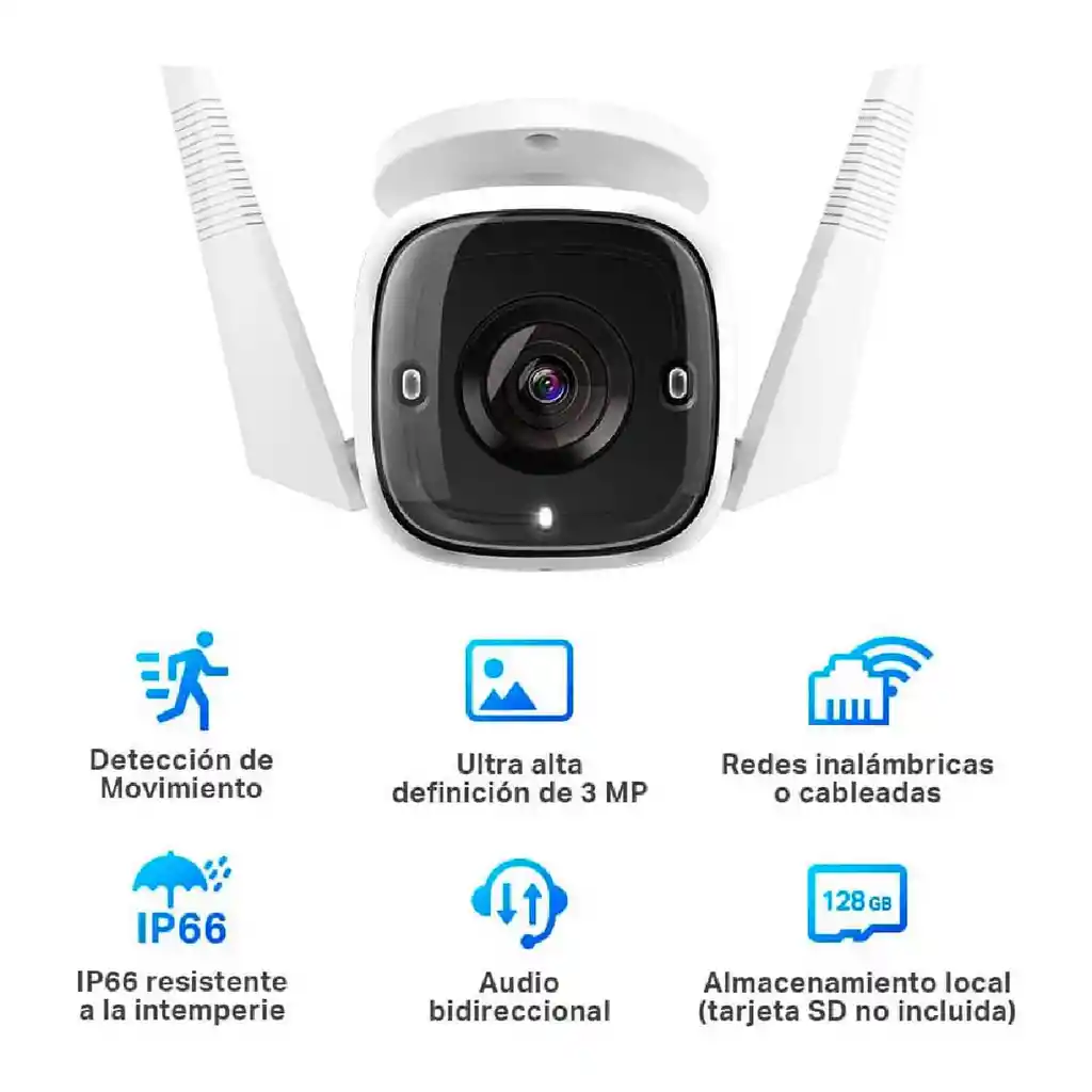 Camara De Seguridad Para Hogar Y Exterior Wifi Tapo C310 Tp-link