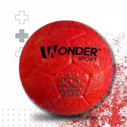 Balón Mano Wonder Rojo