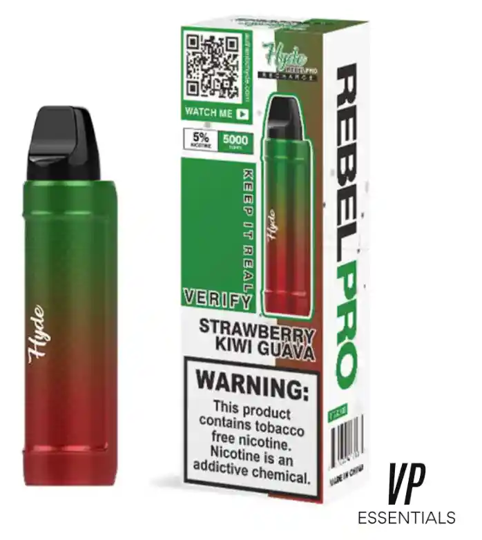 Vap Hyde Rebel Pro Strawberry Kiwi Guava 5000pffs