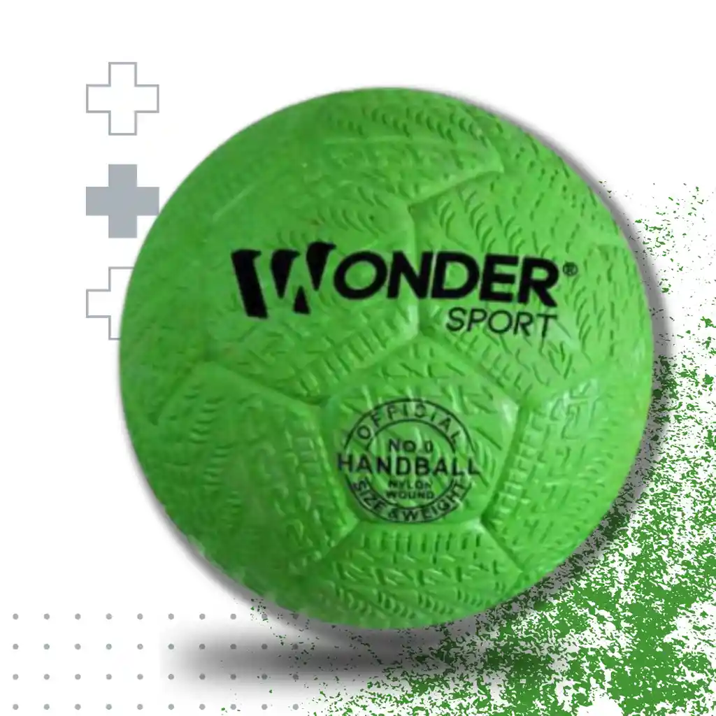 Balón Mano Wonder # 3 Verde