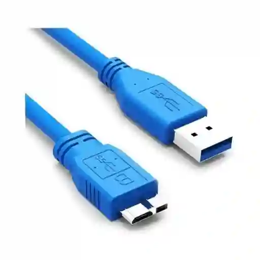 Cable Usb 3.0 Disco Duro Azul