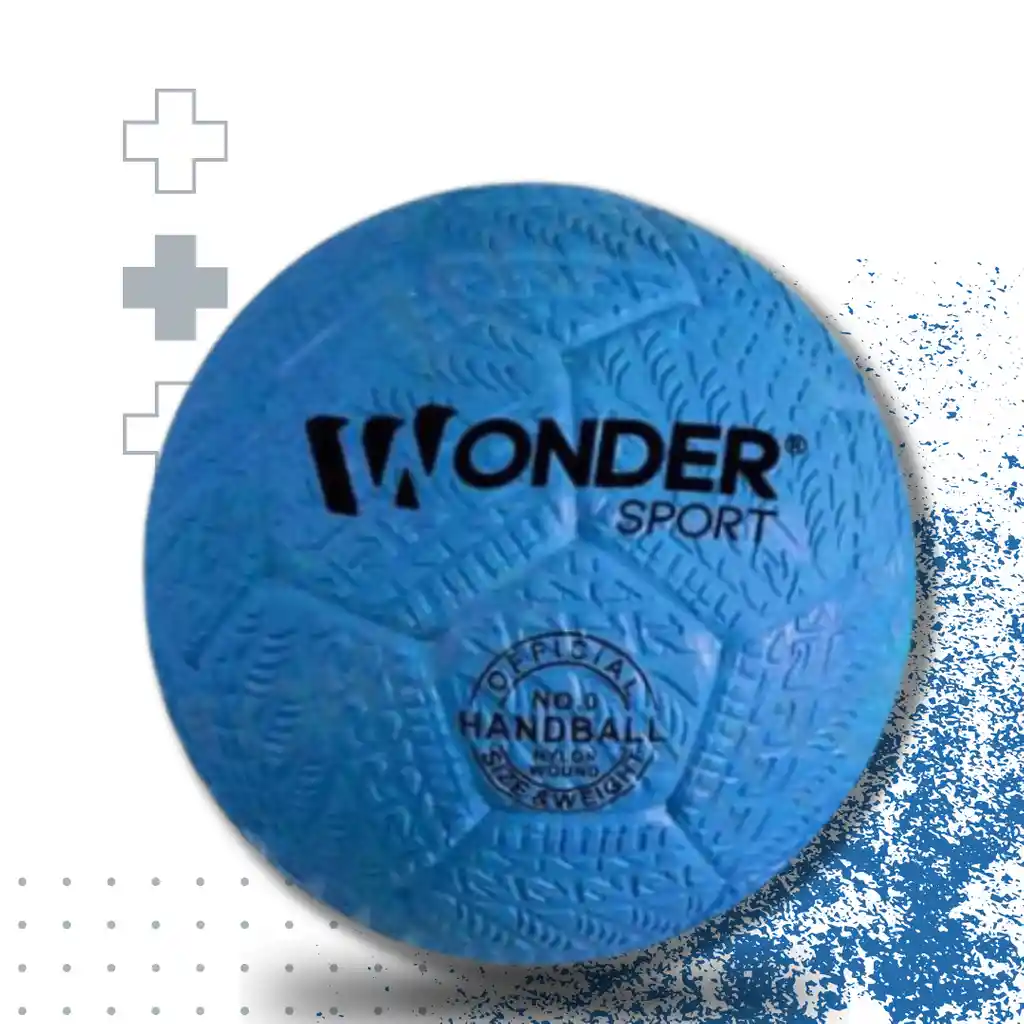 Balón Mano Wonder # 3 Azul