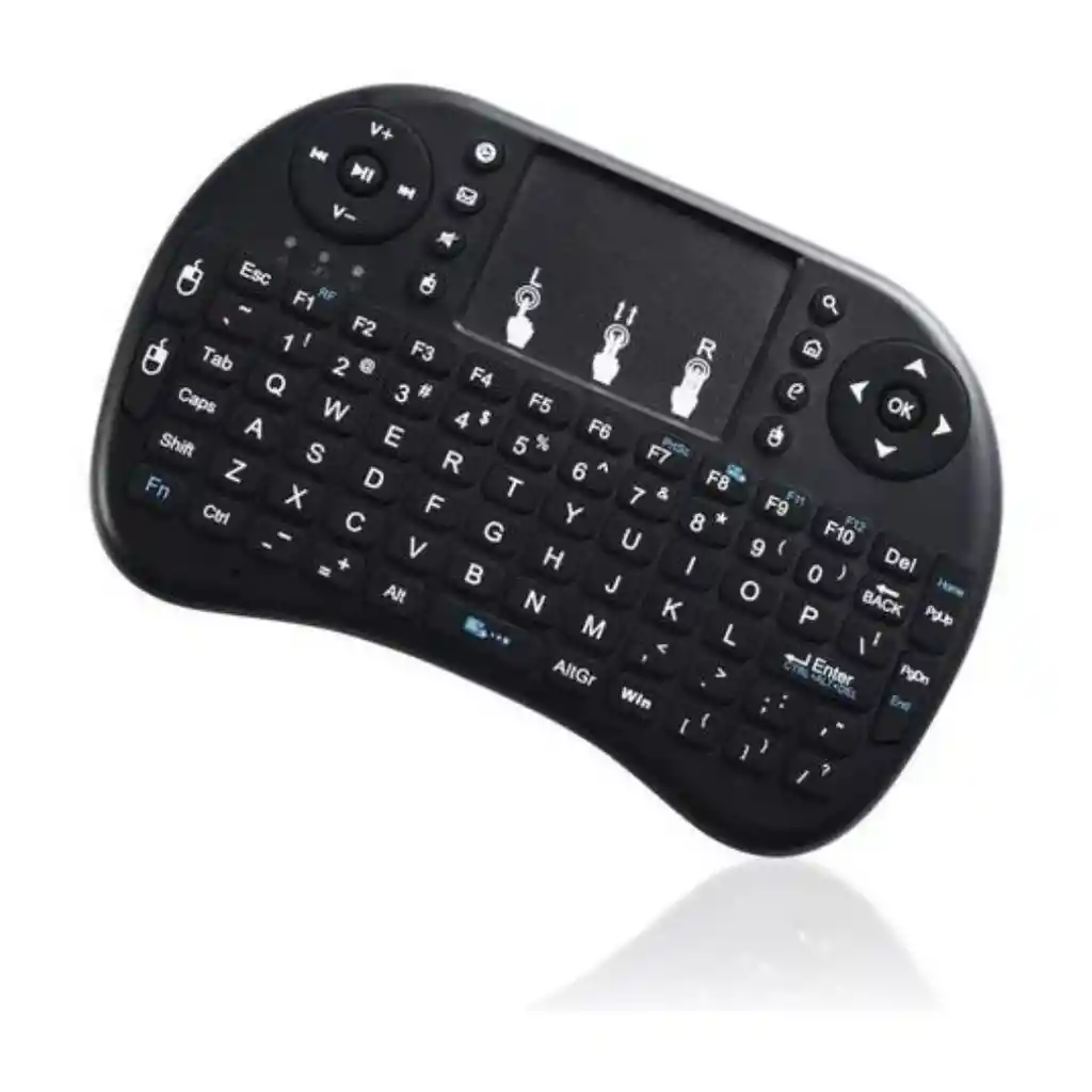 Mini Teclado Inalámbrico Airmouse Android Smart Tv Iluminado