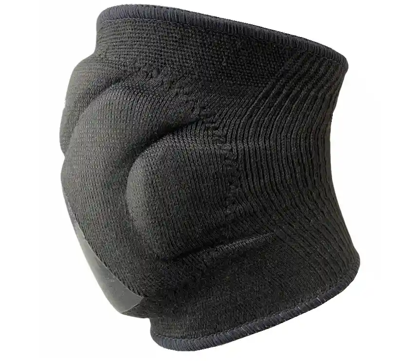 Rodillera Miyagi Con Gel - M8712. (dos Rodilleras Por Empaque) Negro-talla: S