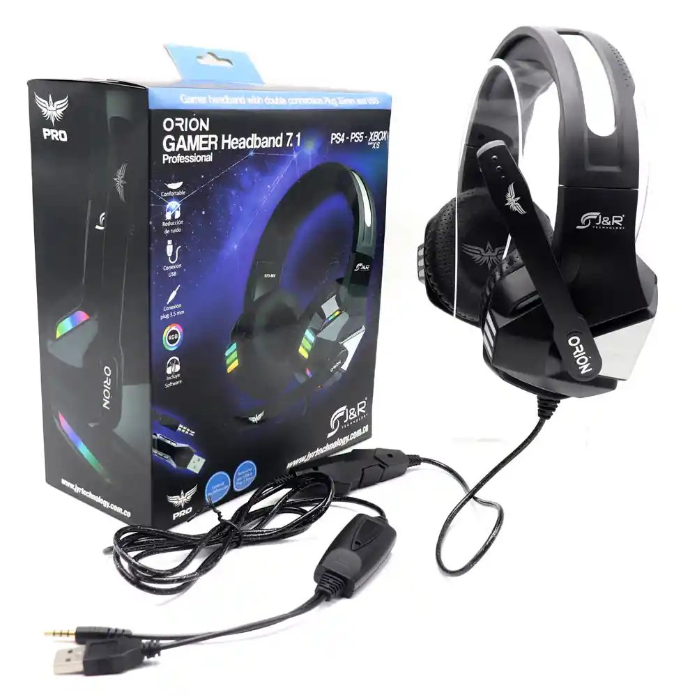 Diadema Gamer Orion Headband 7.1