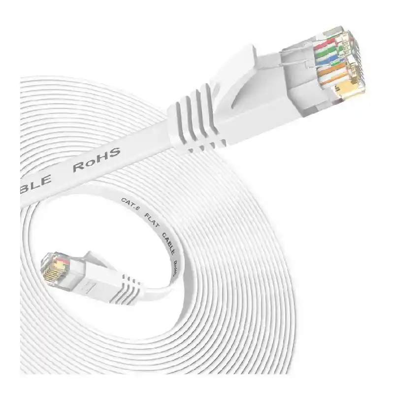 Patch Cord Cat7 Ftp 5m Plano Blan