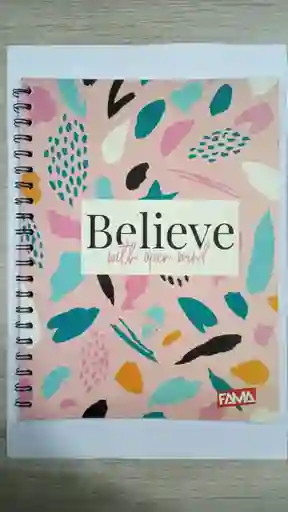 Cuaderno Academico Argollado 80 Hojas Cuadriculado
