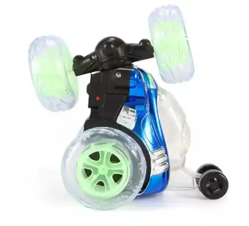 Carro A Control Remoto Luces Sonidos Recargable Giro 360