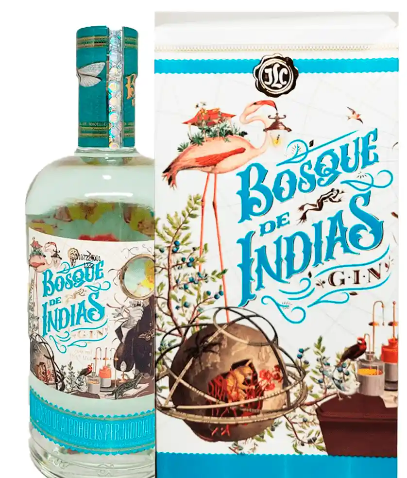 Ginebra Artesanal Bosque De Indias X 700 Ml