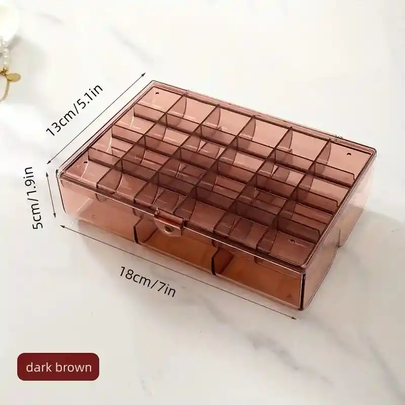 Organizador De Joyas Y Maquillaje Con Tapa