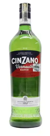 Aperitivo Cinzano Vermouth Bianco X 1000 Ml