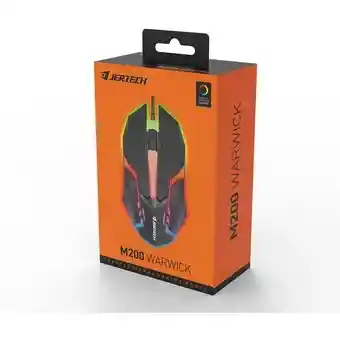 Mouse Alambrico Jertech M200 Con Iluminación Led