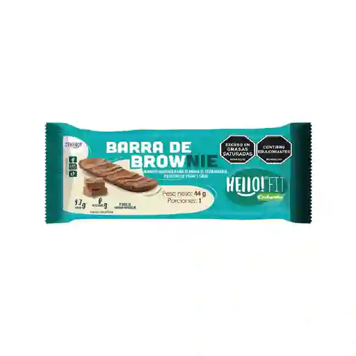 Barra Brownie Hellofit Colanta X 44 G