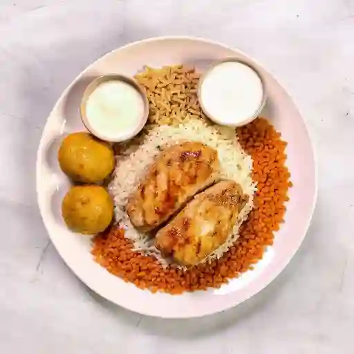 Arroz Con Coco Y Pollo
