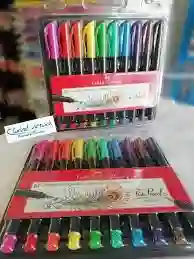 Marcador Punta Pincel Supersoft *10