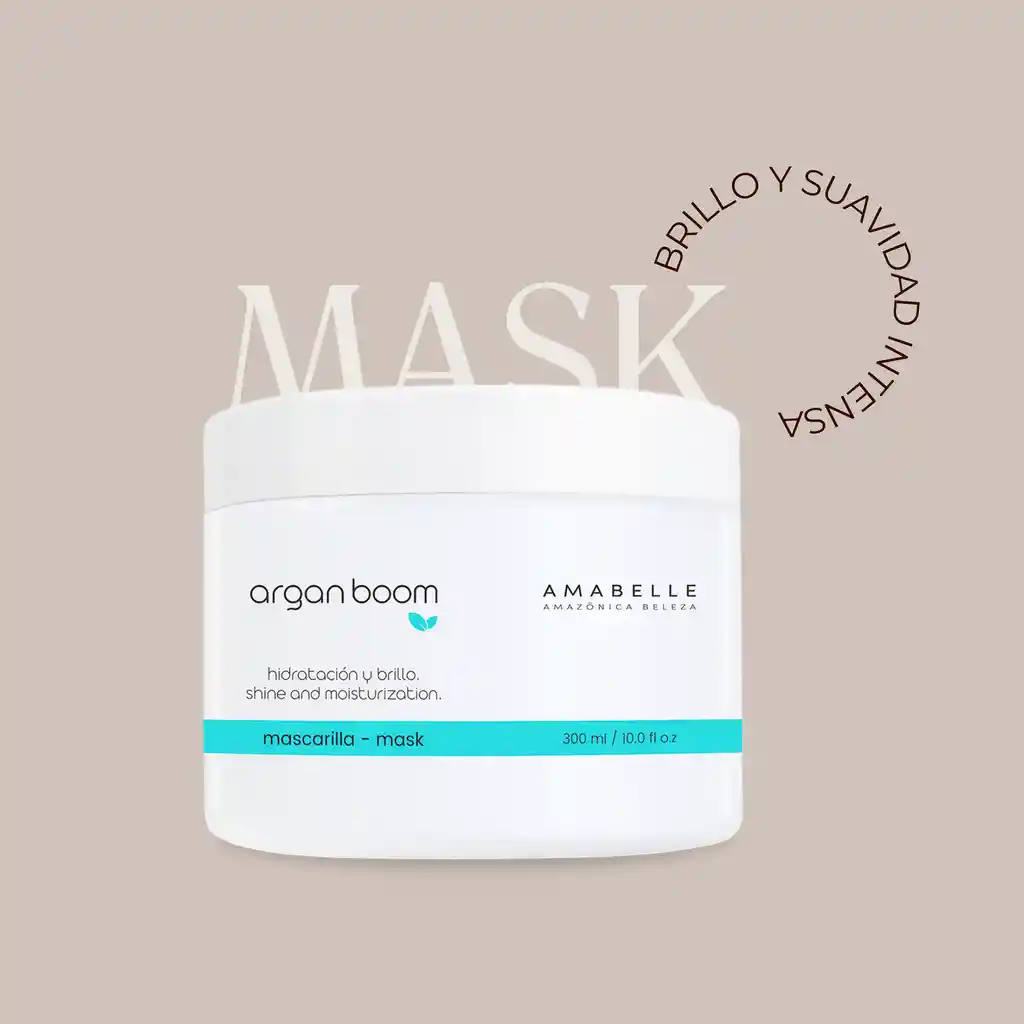 Mascarilla Argan Boom, Hidratación