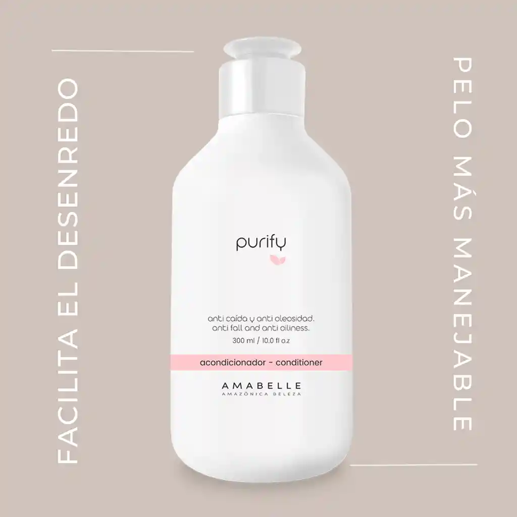 Acondicionador Purify, Nutrición