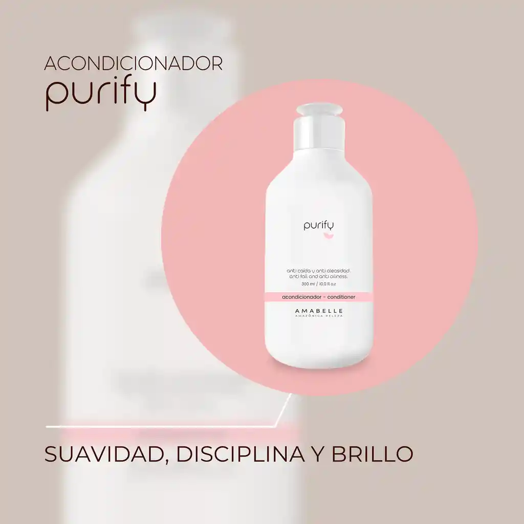 Acondicionador Purify, Nutrición