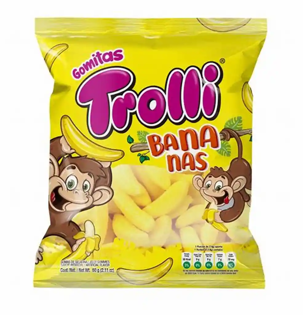 Gomitas Trolli Bananas