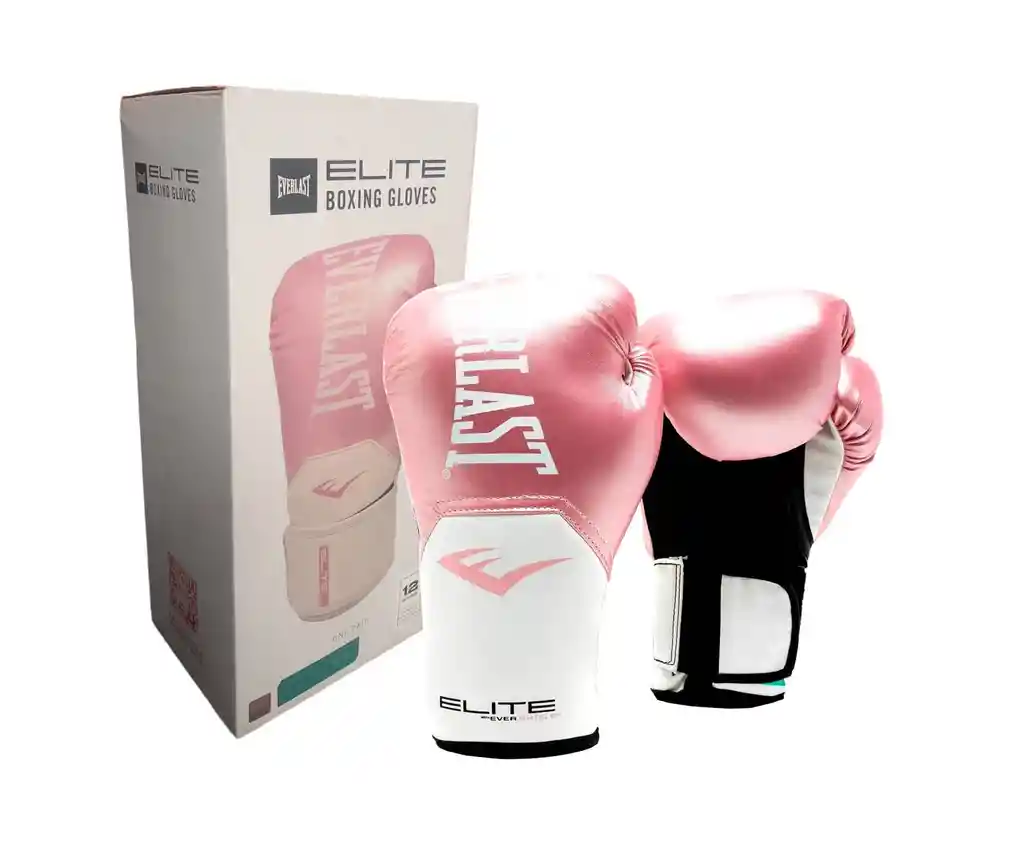 Guantes De Boxeo Everlas 12 Onzas Prostyle Training Gloves - Rosado