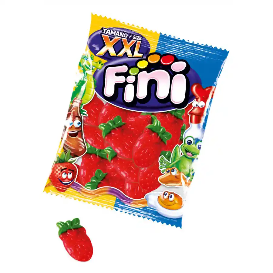 Gomas Fini 1 Kg Fresas Rellenas