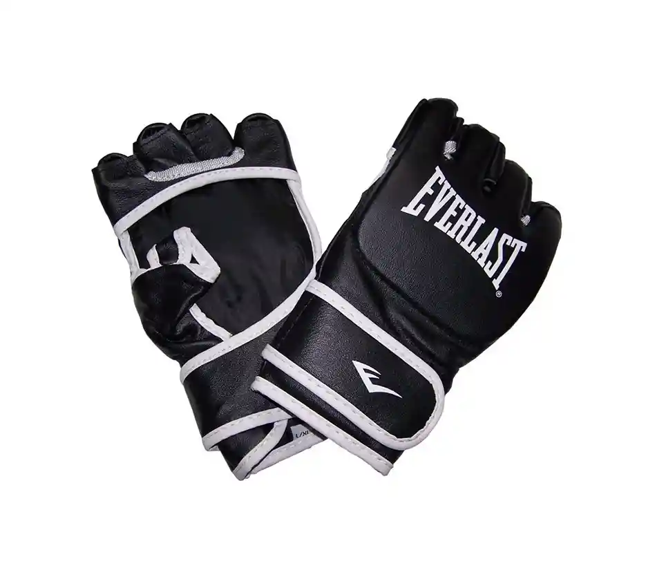 Guantes De Artes Marciales Mixtas Talla: Sm Mma Everlast #7560 - Negro