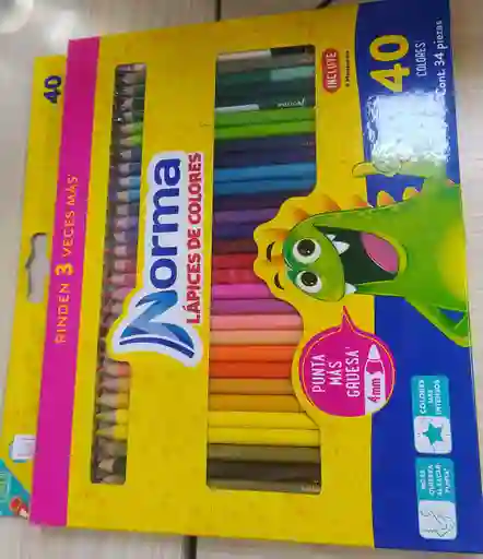 Colores *40 Incluye 4 Metalizados