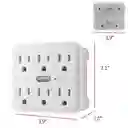⭐adaptadores General Electric, 6 Salidas De Pared ⭐