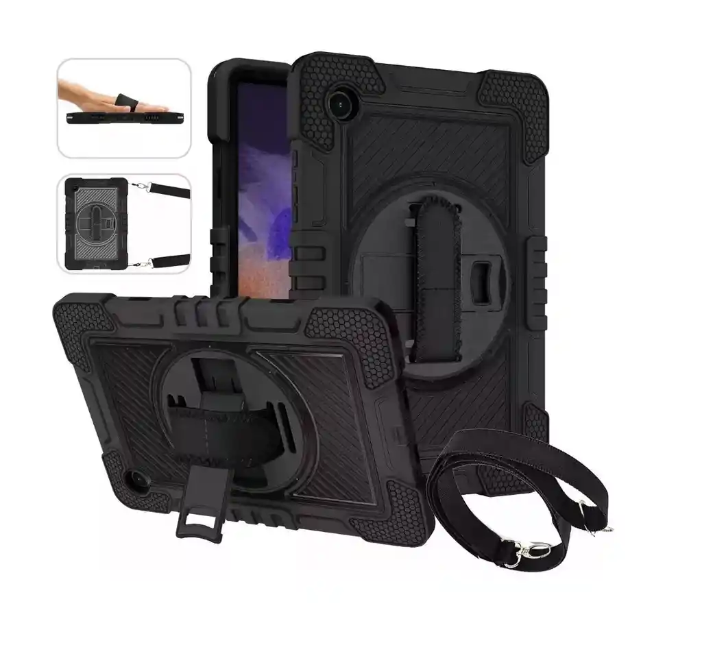 Estuche Forro Antichoque + Correa Para Tablet Huawei Matepad Se 104¨ Negro