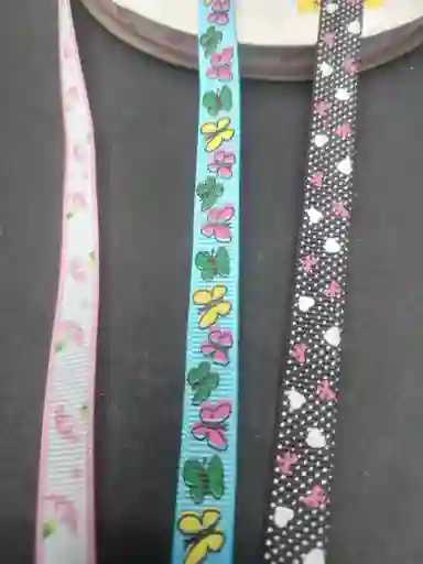 Cinta Estampada 1 Cm X 10 Mts