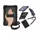 Forro Antichoque + Correa Para Tablet Samsung Tan S9 Fe Plus Negro