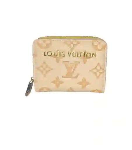 Billetera Mujer Cartera Pequeña Cuerina Color Beige Mujer - Ancho 11.5cm X Alto 9cm Belleza, Monedero, Plata, Bolsa, Viaje, Bolso, Dinero, Regalo, Amor, Feliz, Dia, Cumpleaños