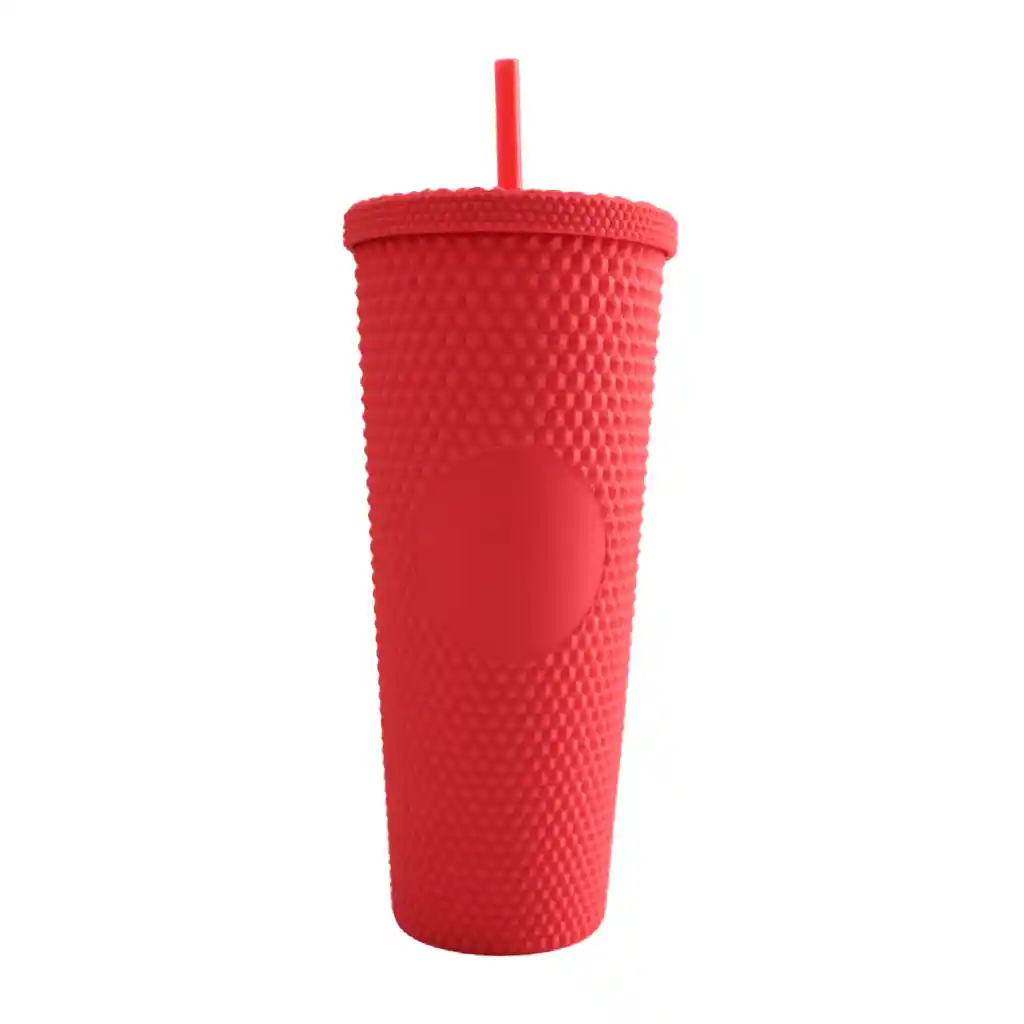 Vaso Pitillo Premium 710ml Texturizado Stan Libre De Bpa