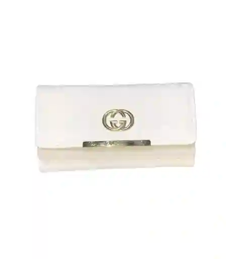 Billetera Cartera Grande Color Blanco Mujer - Ancho 20cm X Largo 11cm Monedero, Plata, Bolsa, Viaje, Bolso, Dinero, Regalo, Amor, Feliz, Dia, Cumpleaños