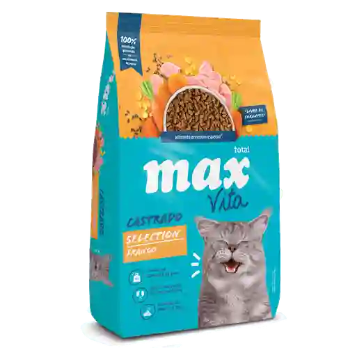 Max Vita Gato Castrado Selection Frango 1 Kg