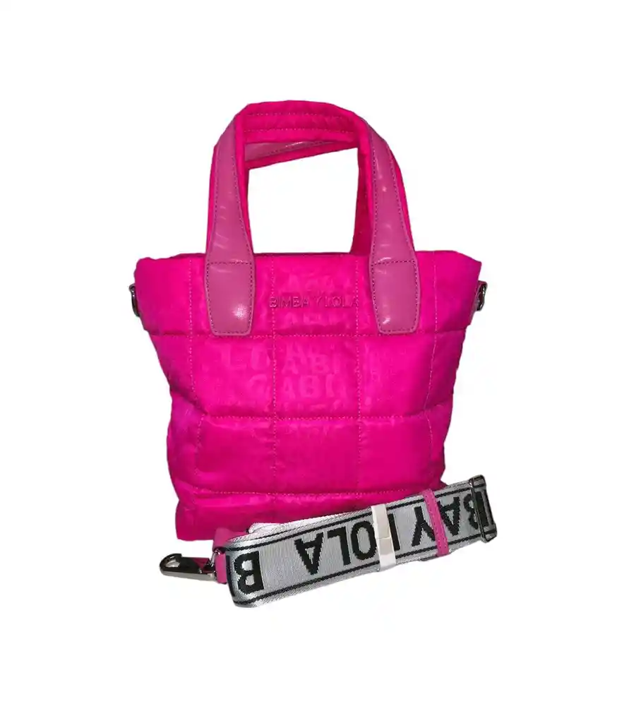 Bolso Cartera Impermeable B Y L Unibolsillo Color Fucsia + Correa Blanca Para Colgar - Alto 26cm X Ancho 31cm Regalo, Feliz Dia, Cumpleaños, Amor, Amistad, Viaje, Bolsa, Bolso, Decoracion