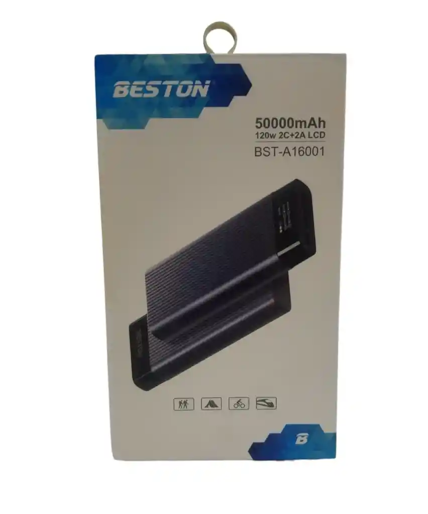 Power Bank Para Portatiles Celulares Beston 50000 Mah 120w