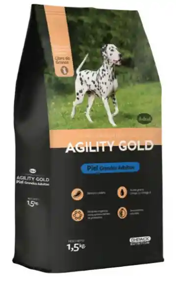 Agility Gold Grandes Adultos Piel X8 Kl