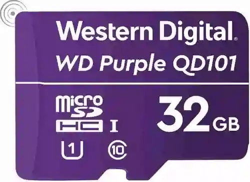 Tarjeta De Memoria Western Wd Purple Micro Sd32gb Clase 10