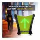 Chaleco Reflectivo Bicicleta Direccionales Luces Led Control