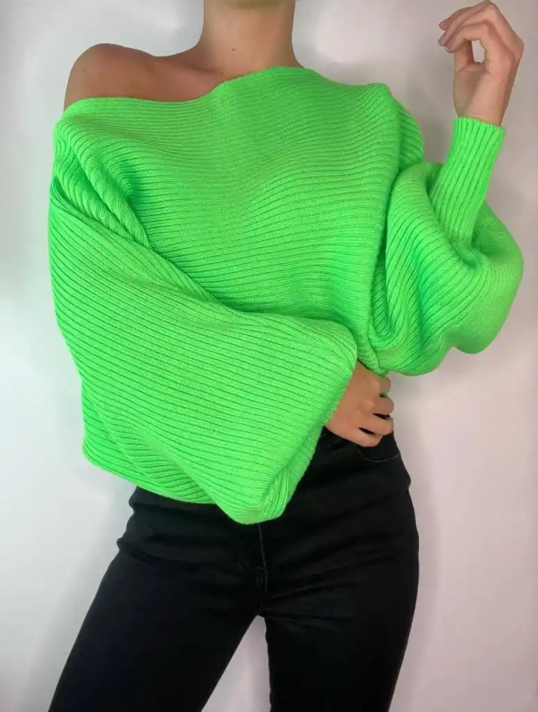 Suéter Caeli Verde Neón U