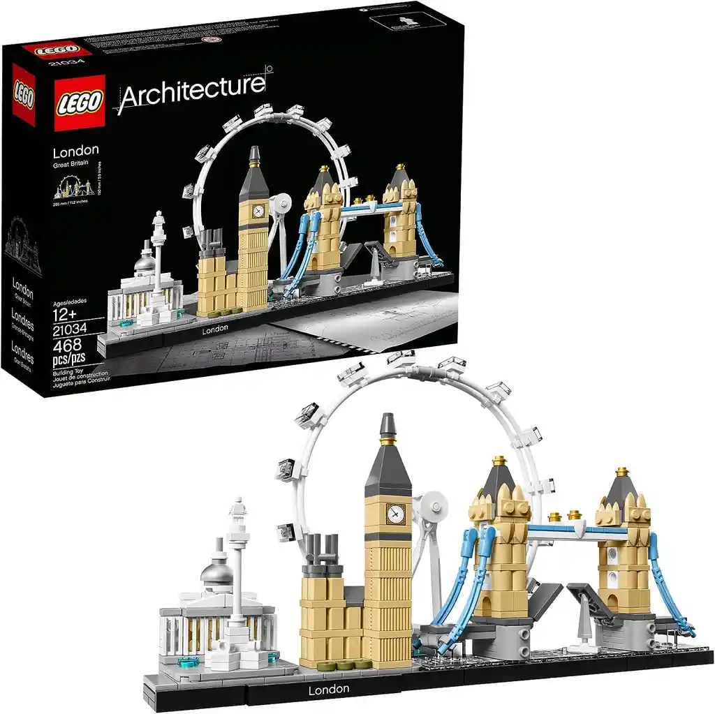 Lego Architecture Londres 21034 468 Pzs