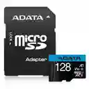 Tarjeta De Memoria Adata Premier Con Adaptador Sd 128gb