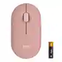 Mouse Bluetooth Multi Dispositivo Logitech Pebble 2 M350s Rosado