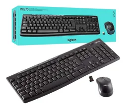 Logitech Kit Teclado + Mouse Inalámbrica Mk270