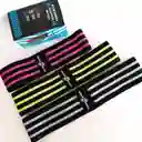 Bandas Elásticas En Tela Plana Cerradas Sportfitness 3 Unds
